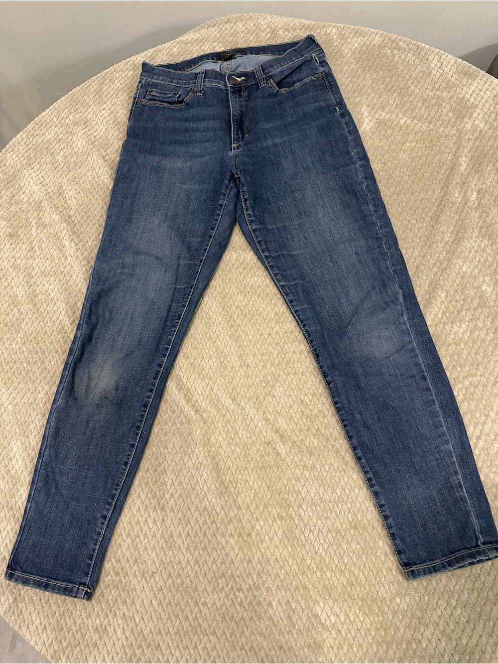 Banana Republic High Rise Skinny Jeans in Blue